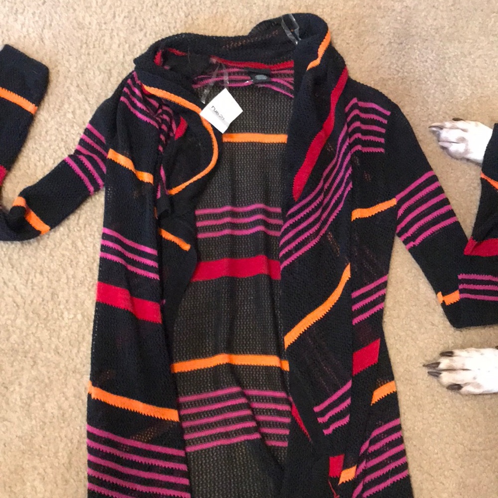 Rue 21 striped cardigan! Never worn